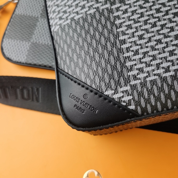 ルイヴィトンバッグ素材ディテール